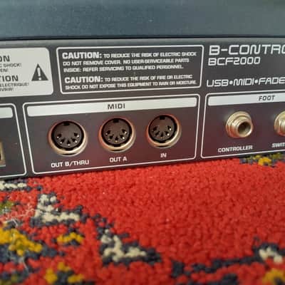 Behringer B-Control BCF2000 USB MIDI DAW Fader Controller 2010s - Standard image 5