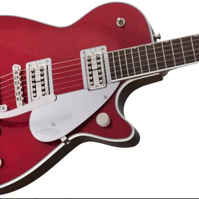 Gretsch G6129T Players Edition Jet FT with Bigsby Red Sparkle 2023 w/OHSC image 7