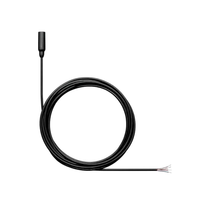 Shure TL48B/O-NC-A Omni LAV, TAILORed,NO CONN,Black,ACCS image 1