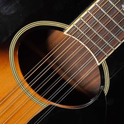 1980s Washburn Festival Series Tanglewood 12 12-String Jumbo Guitar (VIDEO! Fresh Work, Ready) image 7