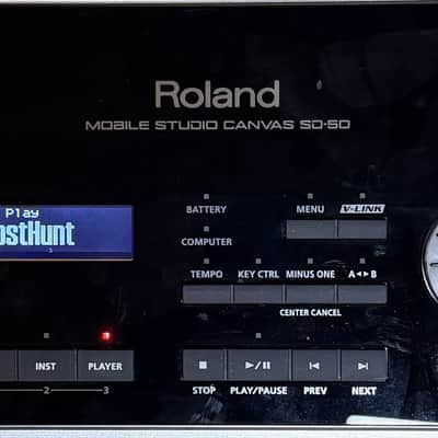 Roland SD-50 Sound Module Mobile Studio Canvas Sound Module MIDI Interface image 3
