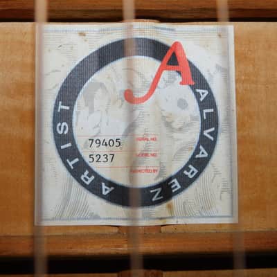 Alvarez 5237 Curly Maple 1990-1995 - Burst image 11