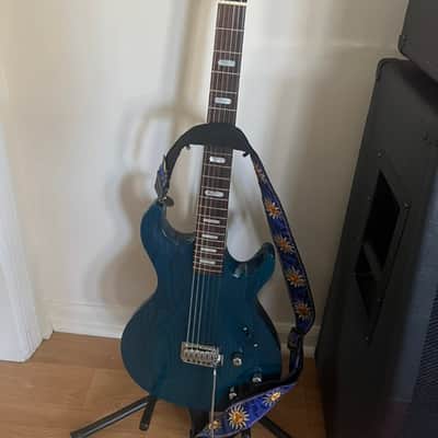 Line 6 Variax 700 Blue Solid Body 2001 - Blue image 2