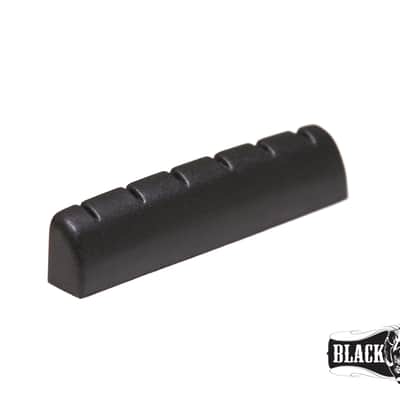 Graph Tech PT-6060-00 BLACK TUSQ XL 1-3/8" E-to-E Slotted Epiphone-Style Guitar Nut