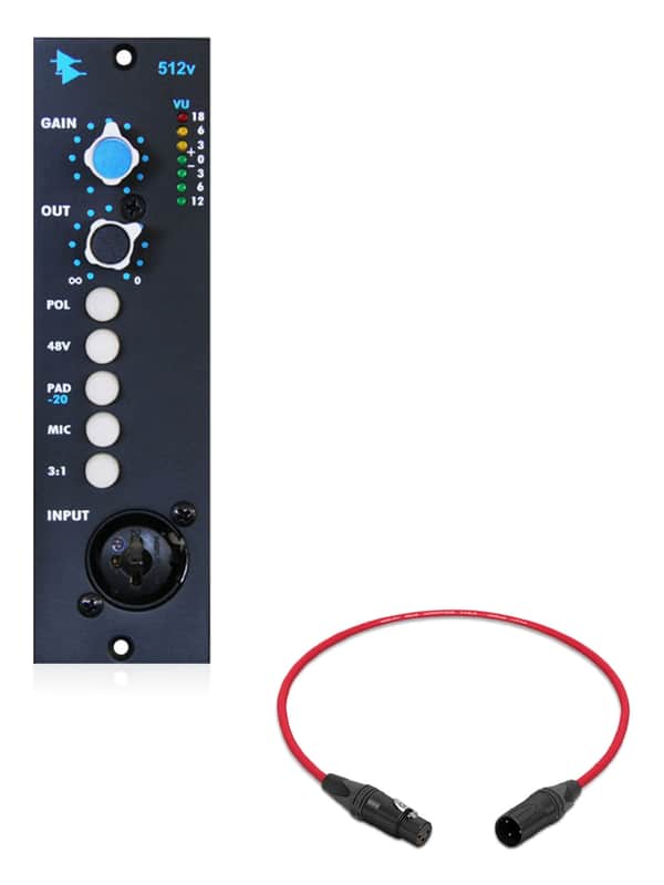 API Audio 512v | 500 Series Mic Preamp | Pro Audio LA image 1