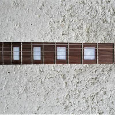 Brownsville Choirboy Hollow Body Guitar, 3 Pickup,  Black Sparkle, Plays & Sounds Good image 8
