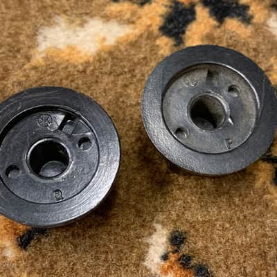 Vintage Original Fender Jazz Bass Knobs image 3