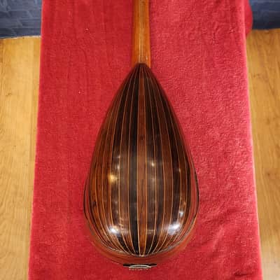 Vintage Bowl-Back Mandolin Natural - FULLY RESTORED - Brazilian Rosewood Back!! image 11