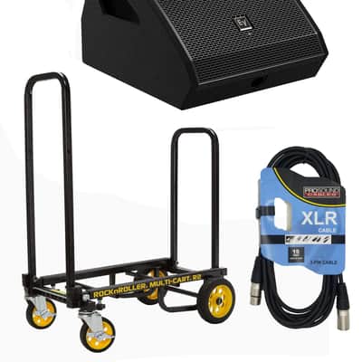Electro-Voice PXM-12MP 12″ Powered Monitor - Rock-N-Roller R2RT - XLR Cable image 1