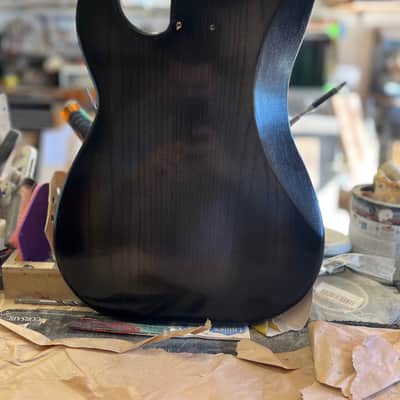 Madlad Instruments Finished Precision Bass PBass Body - Quiet Graveyard (sourced and made with pride in north Texas) - Semi-Gloss Poly Finish image 2