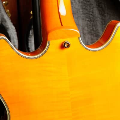 D'Angelico Excel Mini DC Vintage Natural Semi-Hollow Electric Guitar 2021 Pre-Owned image 16