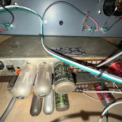 Altec 1566a pair SERVICED with custom rack, meters image 6