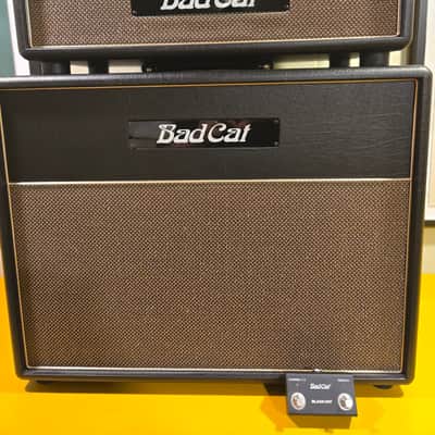 Bad Cat Black Cat 20W Head + Matching 1x12 Cabinet with Footswitch and Cover — Excellent Condition image 2