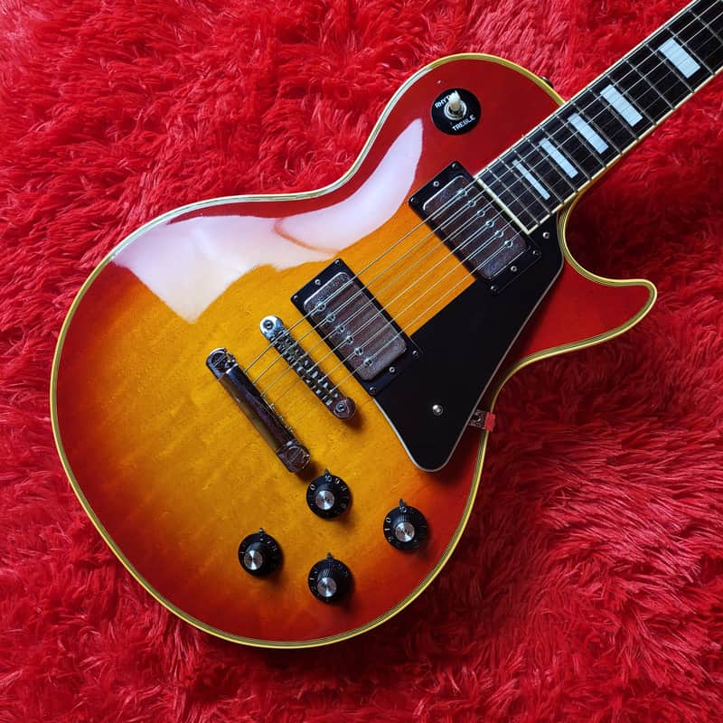 Aria Pro II LC-500 1977 - Cherry Sunburst - Les Paul Custom - | Reverb