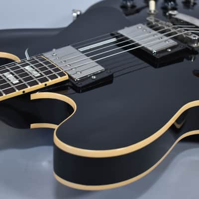 2018 Gibson Memphis ES-335 Traditional Vintage Ebony w/OHSC image 7