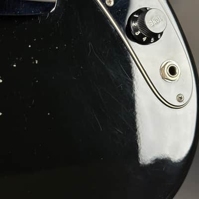 Vintage 1978 Fender Musicmaster Black w/case TSU24470 image 6