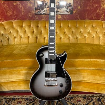 Epiphone Les Paul Custom - Silverburst image 2
