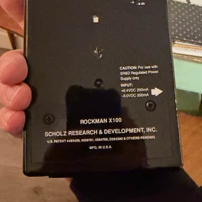 SR&D Rockman X100/Rockmount 80's Black image 4