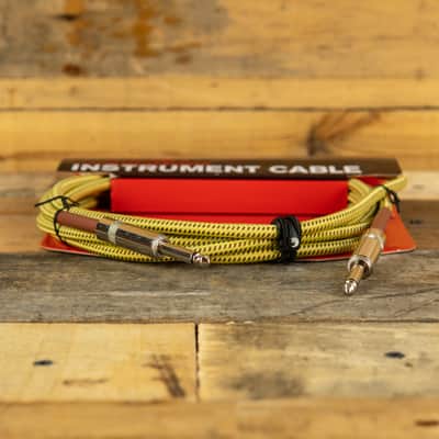 D'Addario D'Addario PW-BG-10TW Braided Instrument Cable - 10' Tweed image 3