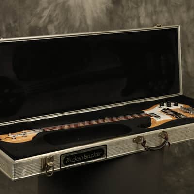 1973 Rickenbacker 4001 Bass Mapleglo w/original Toaster pickup FLAME MAPLE NECK! image 21