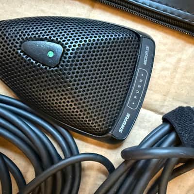 2 x Shure MX392 Microflex MX 392 Boundary microphone / perfect for stereo image 11