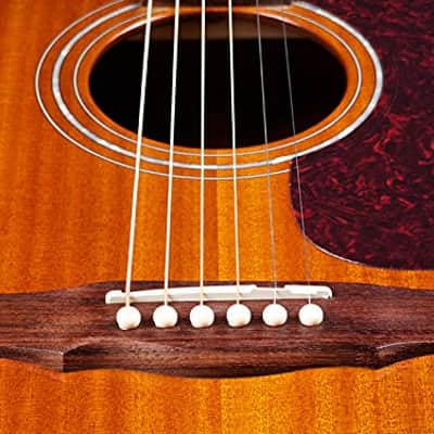 Guild D-120 - Dreadnought Steel String Acoustic Guitar - Solid Mahogany top, back, sides image 5