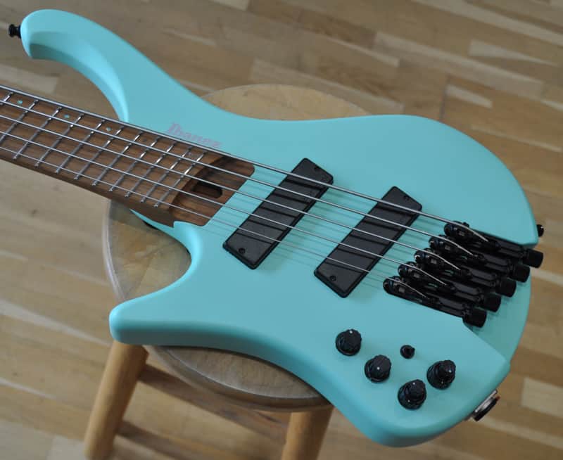 IBANEZ EHB1005MSL SFM Sea Foam Green Matte / 5-String Multi Scale / EHB Ergonomic Headless Bass Series / EHB1005MSL-SFM / I230711714 image 1