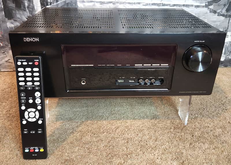 Denon Denon AVR-1913 is a 7.1-channel, 3D-ready A/V receiver 2012 - Black image 1