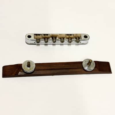 Vintage '60s Gibson Forge Stamp ABR-1 Nylon Wire Bridge image 4