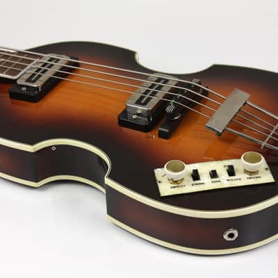 1990's Hofner 500/1 Violin Beatle Bass Lefty image 7