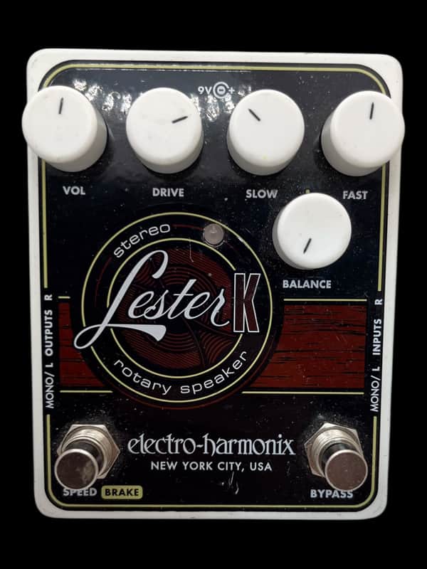 Electro-Harmonix Lester K Stereo Rotary Speaker 2015 - Present - Black / Brown X7440 image 1