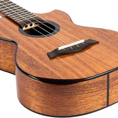 Flight Nomad Royal Series Solid Mahogany Top Rosewood Neck 4-String Tenor Ukulele w/Gig Bag & Humidifier image 6