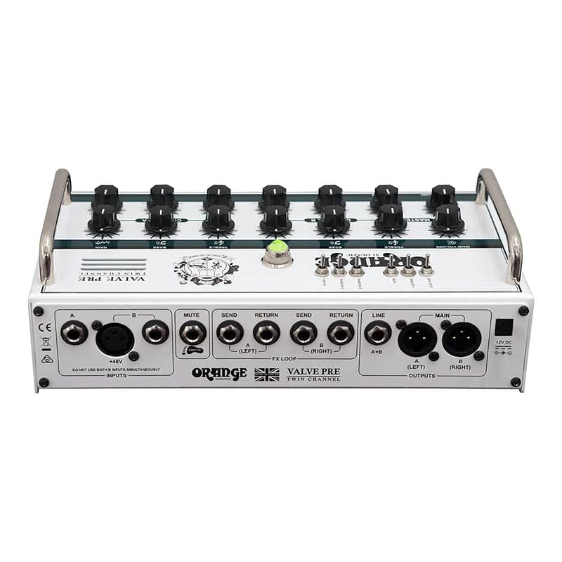Orange VALVE-PRE-TC Acoustic Preamp Valve Pre Twin-Channel Preamp