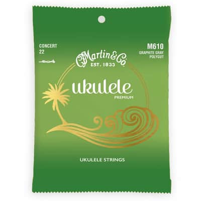 Martin M610 Premium Polygut Concert Ukulele Strings
