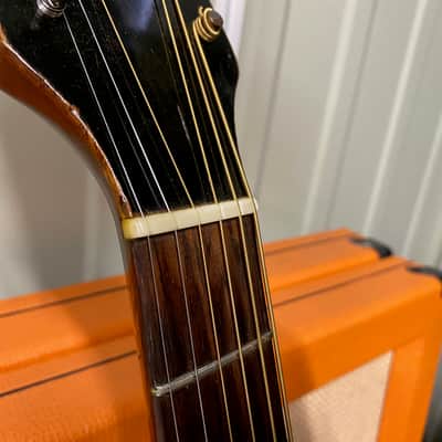 Vintage 1930s *1935* Epiphone Olympic Masterbilt Left Handed Sunburst USA Guitar image 10