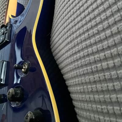 Schecter C 1 Diamond Series 2002 - Saphire Blue image 8