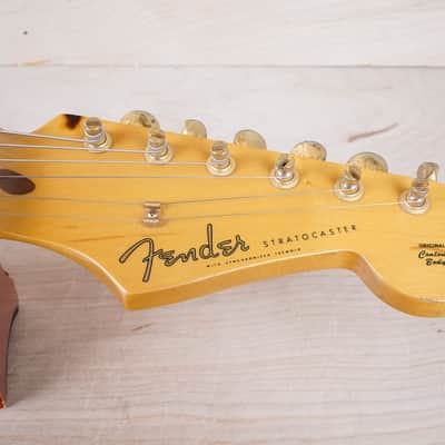 Fender Order Made ST-57 Stratocaster Reissue MIJ 1992 Fiesta Red USA Texas Special PUs  w/ Bag image 3