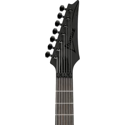 Ibanez K7YIN James "Munky" Shaffer Korn Signature 7-string Guitar - Matte Black image 2