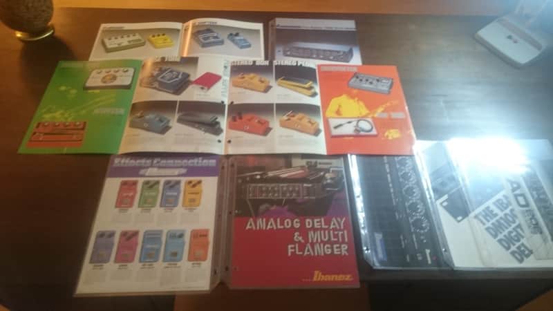 Vintage 1979 Ibanez Effect Pedal Catalog Brochure(s) Tubescreamer AD Pan Tremolo image 1
