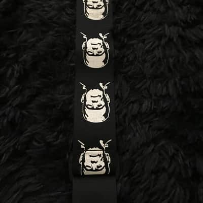 Yak Pak RARE Frankenstein guitar strap 2005 - Black/white image 10