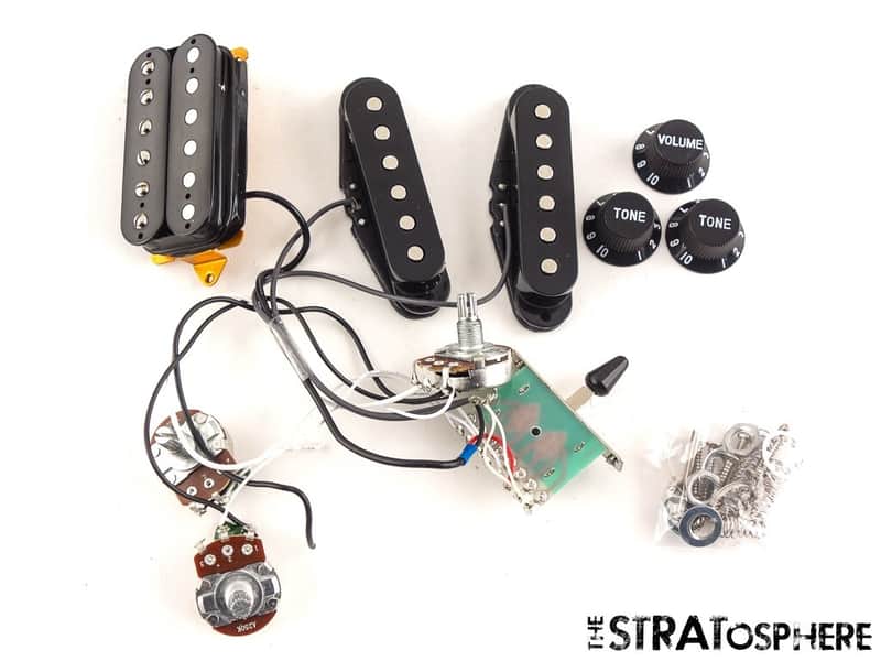 Fender Squier Affinity Series Strat FMT HSS PICKUPS POTS & KNOBS Stratocaster image 1