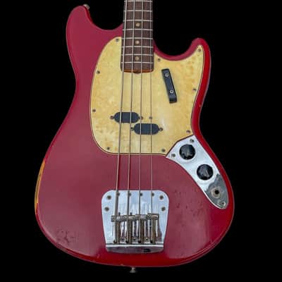 Fender Mustang Bass 1966/1967 Dakota Red image 1