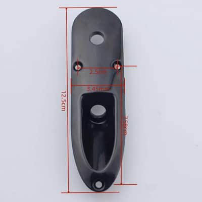 Guitar Input Jack Plate, Metal Output Jackplate Socket Output Loaded Boat Style for Ibaz Electric Guitar Replacement Parts, Gold image 5