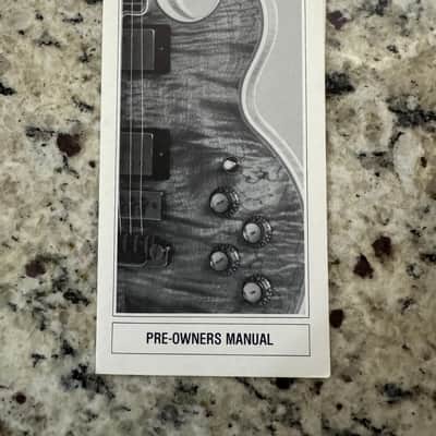 Gibson Pre Owners Manual Solid Body Series 1981 EDS-1275 L-5S Les Paul Deluxe 335-S Deluxe Custom SG Standard image 1
