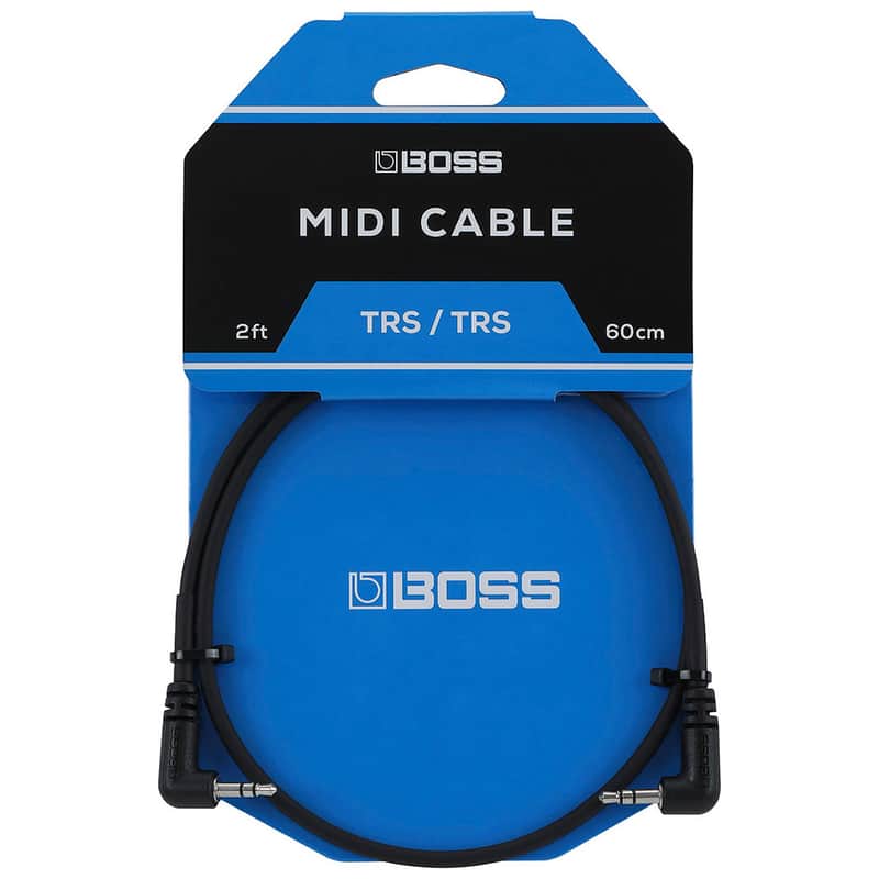 Boss BCC-2-3535 3.5mm TRS to 3.5mm TRS MIDI Cable - 2' image 1