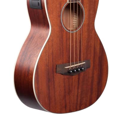 Ibanez Performance PNB14E Parlor Acoustic Electric Bass Guitar Open Pore image 9