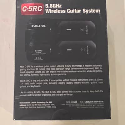 NuX C-5RC Wireless Guitar System 2021 - Present - Black image 2
