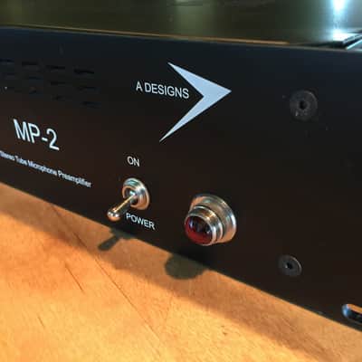 A DESIGNS MP2, MP-2, DUAL TUBE MIC PREAMP - NICE! image 5