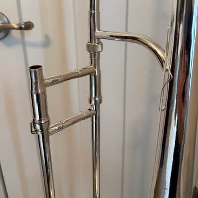 King 3B Professional Trombone, 1970's - Silver-Plated image 7