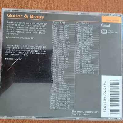 Roland SO-PCM1-02 (Guitar & Brass) image 3